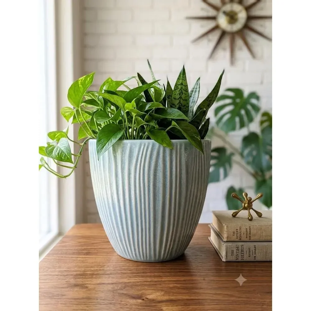 Mid Century German Art Pottery Planter Vintage MCM Indoor Gardening